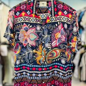 Mens all over printed half sleeve shirt