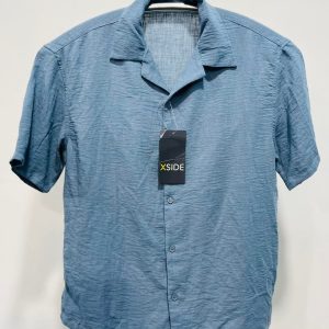 Mens solid short sleeve Hawaii shirt
