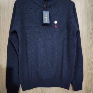 Mens half zipper sweater
